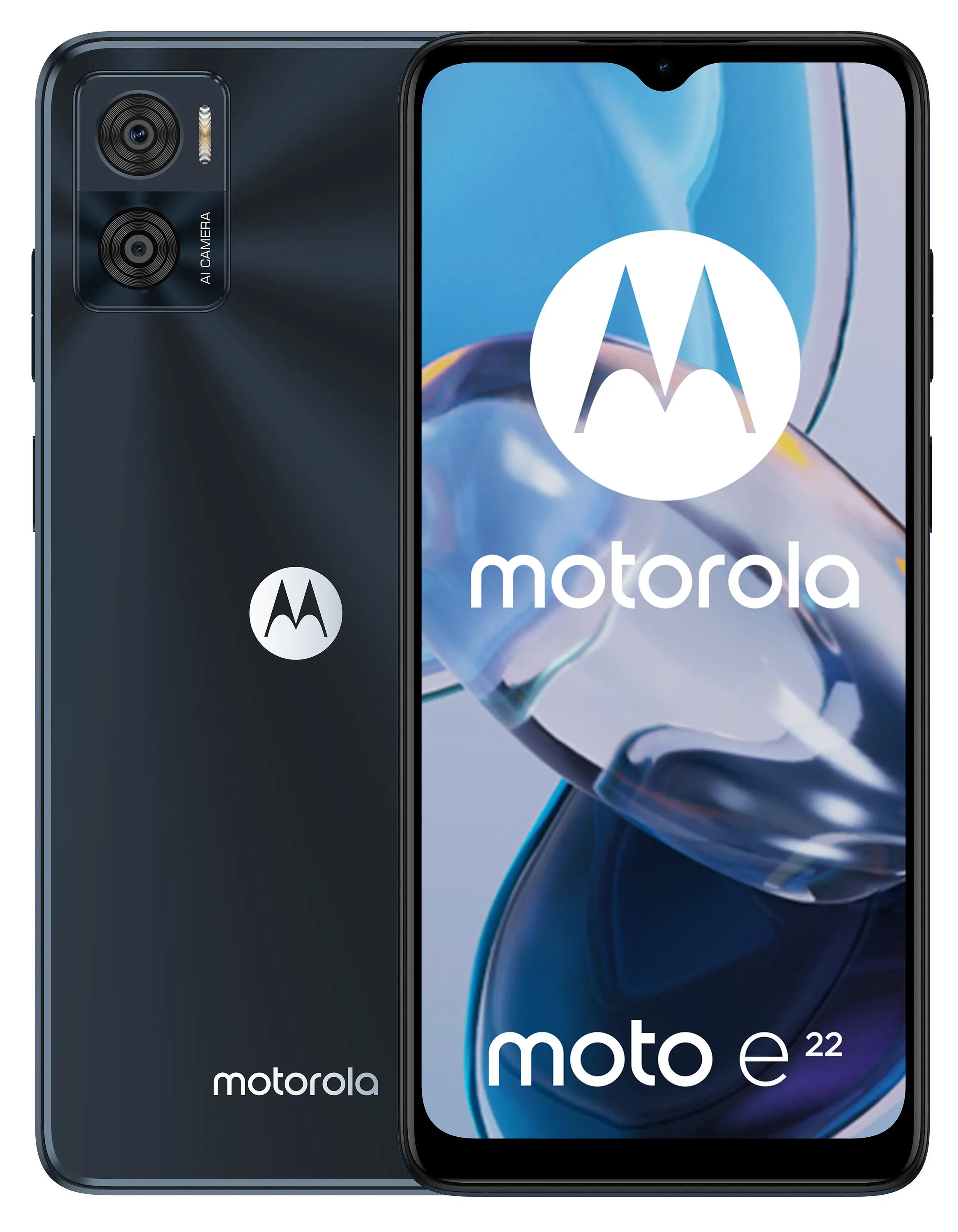 Smartfon Motorola moto e22 4/64GB 6,5" 90Hz 16Mpix Czarny
