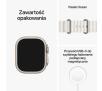Smartwatch Apple Watch Ultra GPS - Cellular 49mm koperta tytanowa - pasek Ocean biały