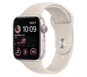 Smartwatch Apple Watch SE 2gen GPS 44mm koperta z aluminium księżycowa poświata - pasek sportowy księżycowa poświata