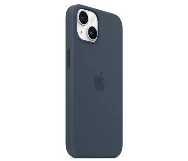 Etui Apple silikonowe z MagSafe do iPhone 14 Plus Błękit