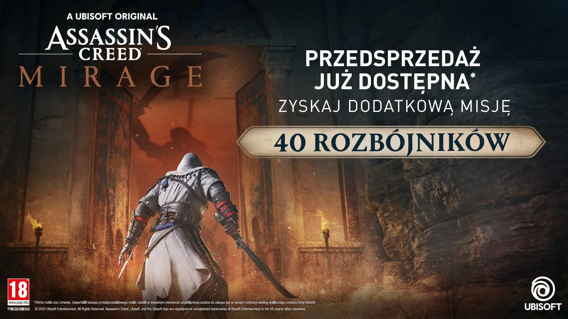 Assassin’s Creed Mirage Gra na PS4 (Kompatybilna z PS5)