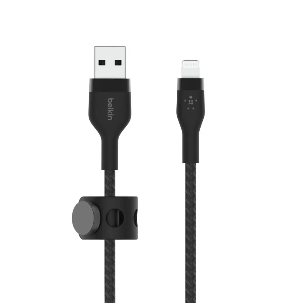 Kabel Belkin CAA010BT3MBK BoostCharge PRO Flex USB-A do Lightning 3m Czarny