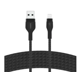 Kabel Belkin CAA010BT3MBK BoostCharge PRO Flex USB-A do Lightning 3m Czarny