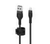 Kabel Belkin CAA010BT3MBK BoostCharge PRO Flex USB-A do Lightning 3m Czarny