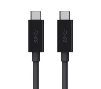 Kabel USB Belkin F2CU049BT2M-BLK do monitora 4K / 60Hz / 100W / 2m Czarny