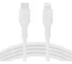 Kabel Belkin CAA009BT1MWH BoostCharge Flex USB-C do Lightning 1m Biały