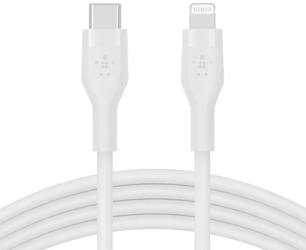 Kabel Belkin CAA009BT1MWH BoostCharge Flex USB-C do Lightning 1m Biały