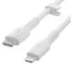 Kabel Belkin CAA009BT1MWH BoostCharge Flex USB-C do Lightning 1m Biały