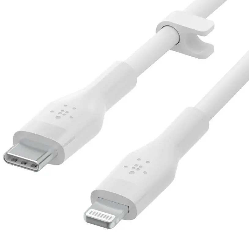 Kabel Belkin CAA009BT1MWH BoostCharge Flex USB-C do Lightning 1m Biały