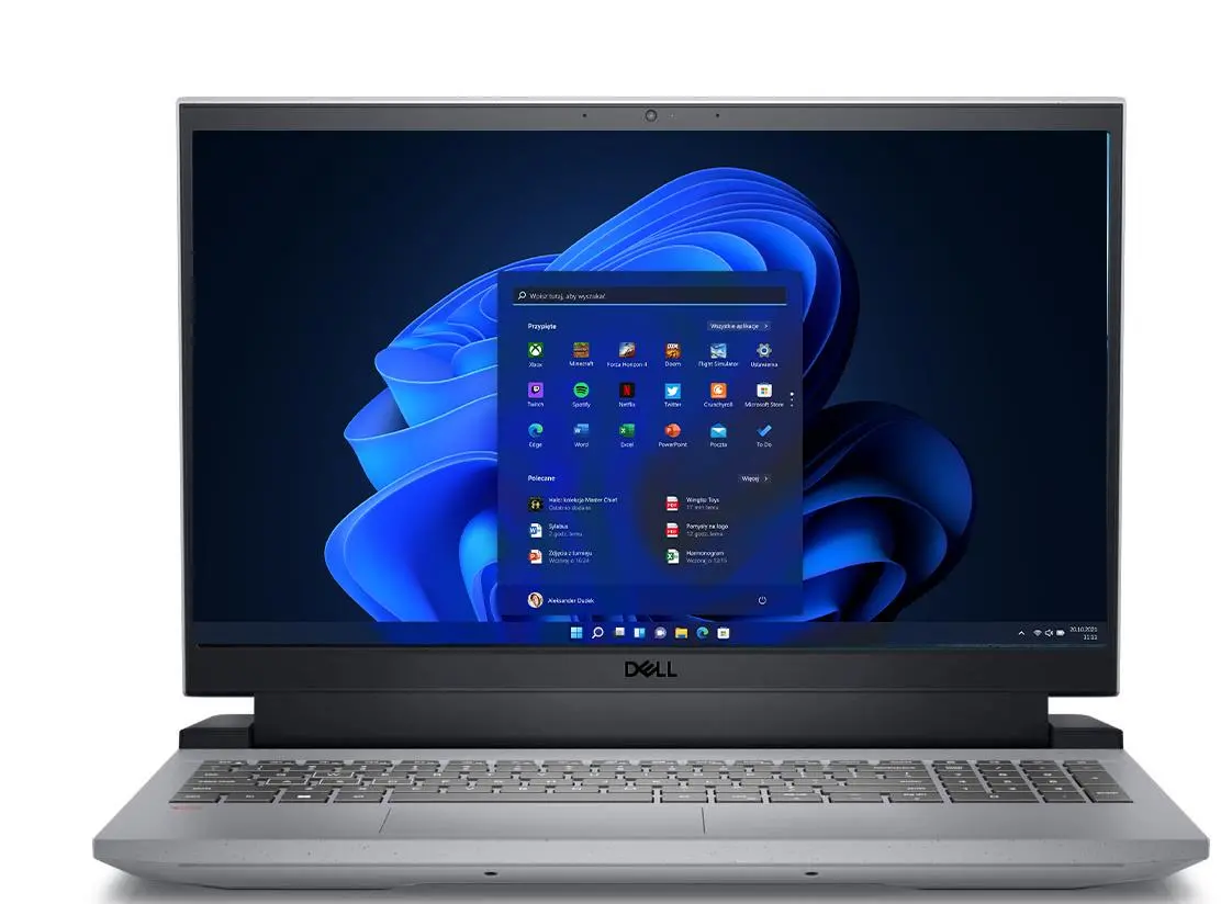 Laptop gamingowy Dell G15 5525-9904 15,6" 165Hz R7 6800H 16GB RAM 1TB Dysk SSD RTX3070Ti Win11 Szary