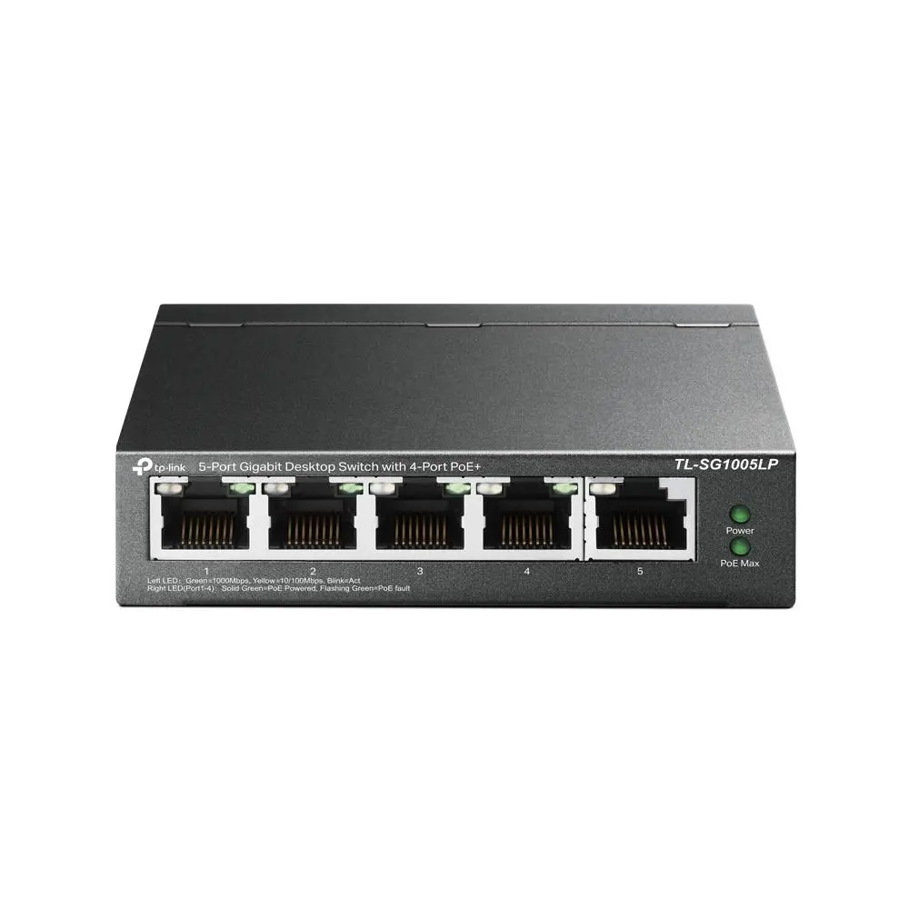 TP-LINK TL-SG1005LP Czarny