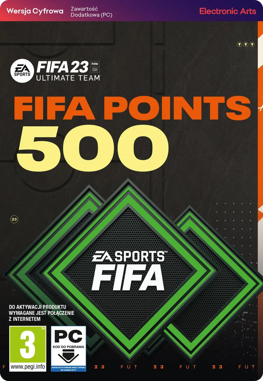 FIFA 23 500 Punktów [kod aktywacyjny] PC