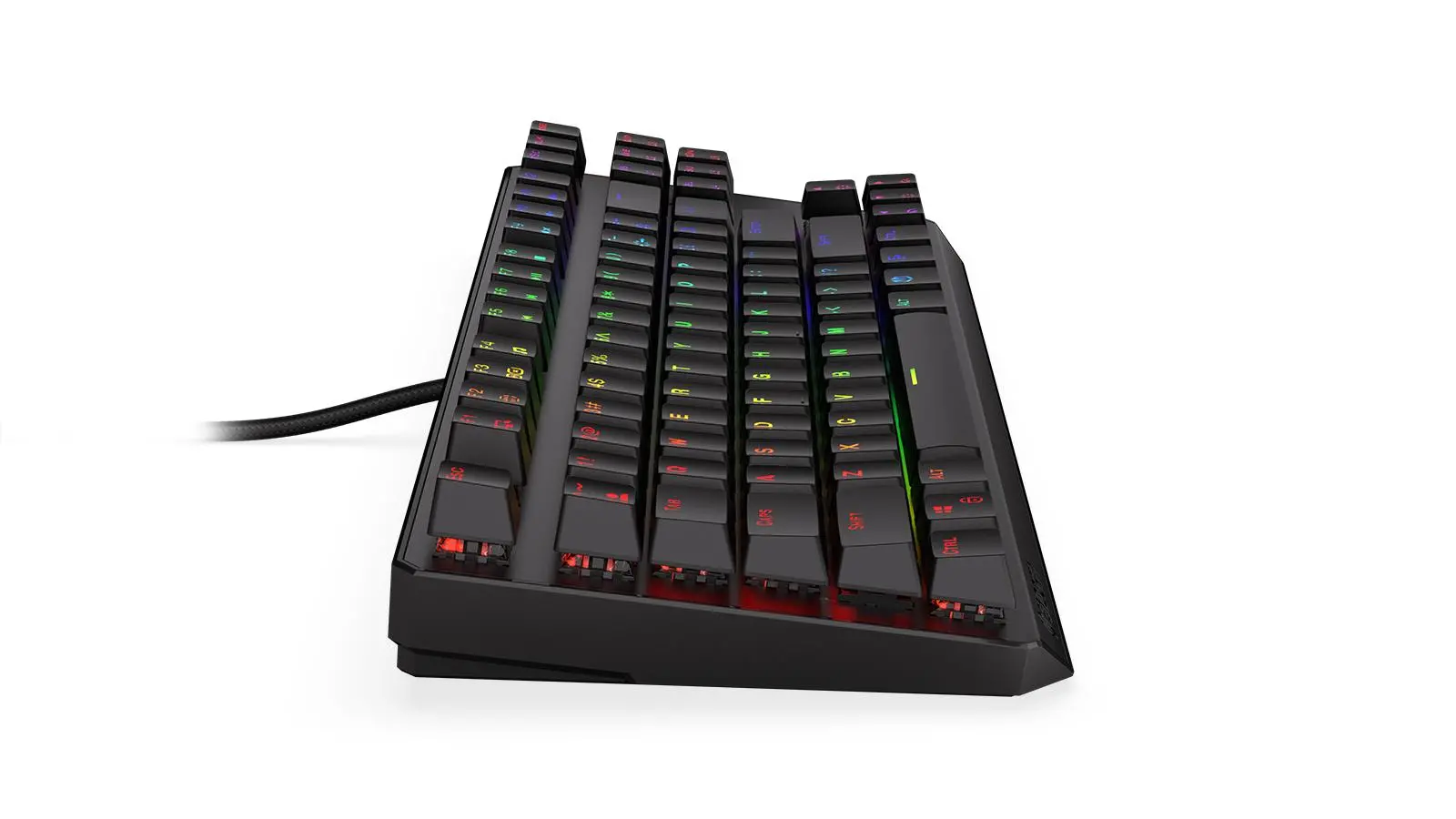 Klawiatura mechaniczna Endorfy Thock TKL Red Kailh Red RGB Czarny