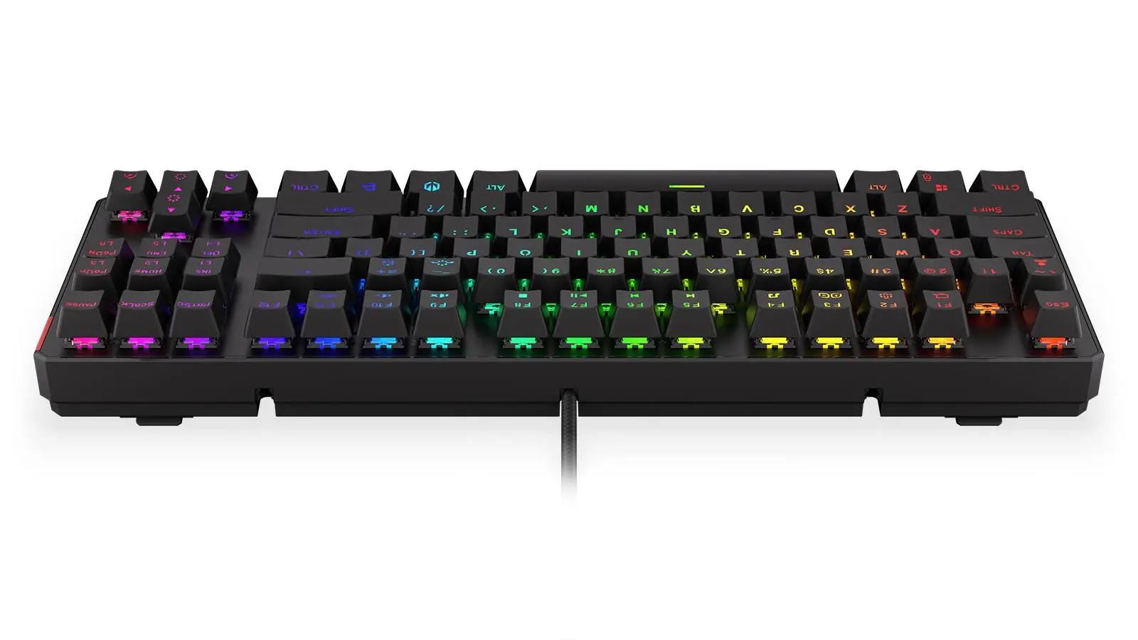 Klawiatura mechaniczna Endorfy Thock TKL Red Kailh Red RGB Czarny