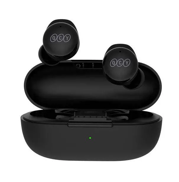 Słuchawki bezprzewodowe QCY T17SE Dokanałowe Bluetooth 5.1 Czarny