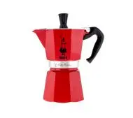 Bialetti Moka Express 6tz 300ml Czerwony