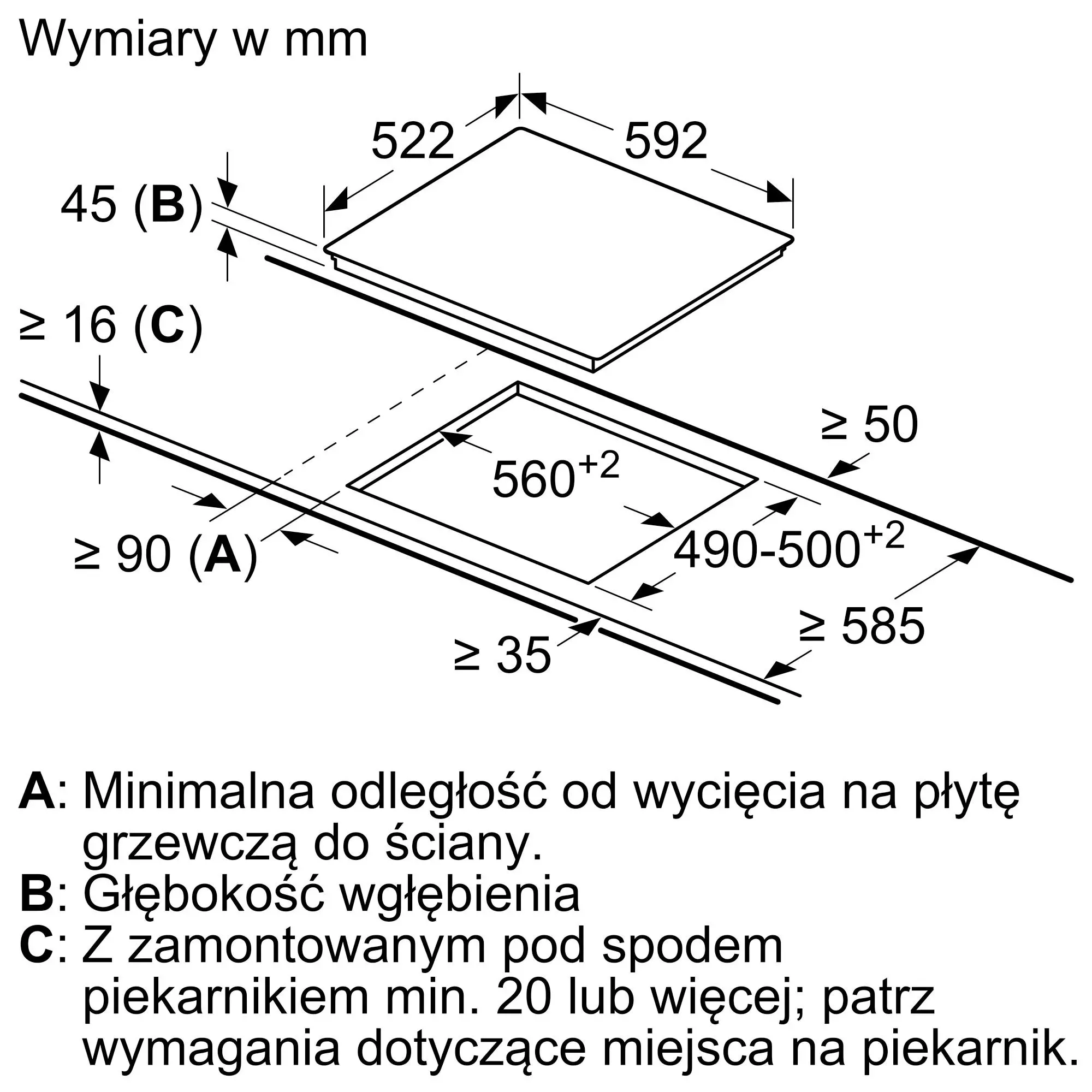 Płyta ceramiczna Bosch Serie 4 PKE611BB2E 59,2cm