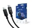 Kabel USB 3mk Hyper Cable - USB-C to C 4k60Hz 1m 100W Czarny