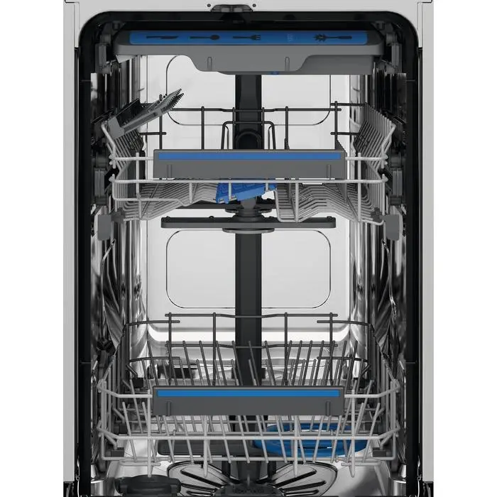 Zmywarka Electrolux 600 SatelliteClean ESS43210SW 45cm Automatyczne otwieranie drzwi Szuflada na sztućce