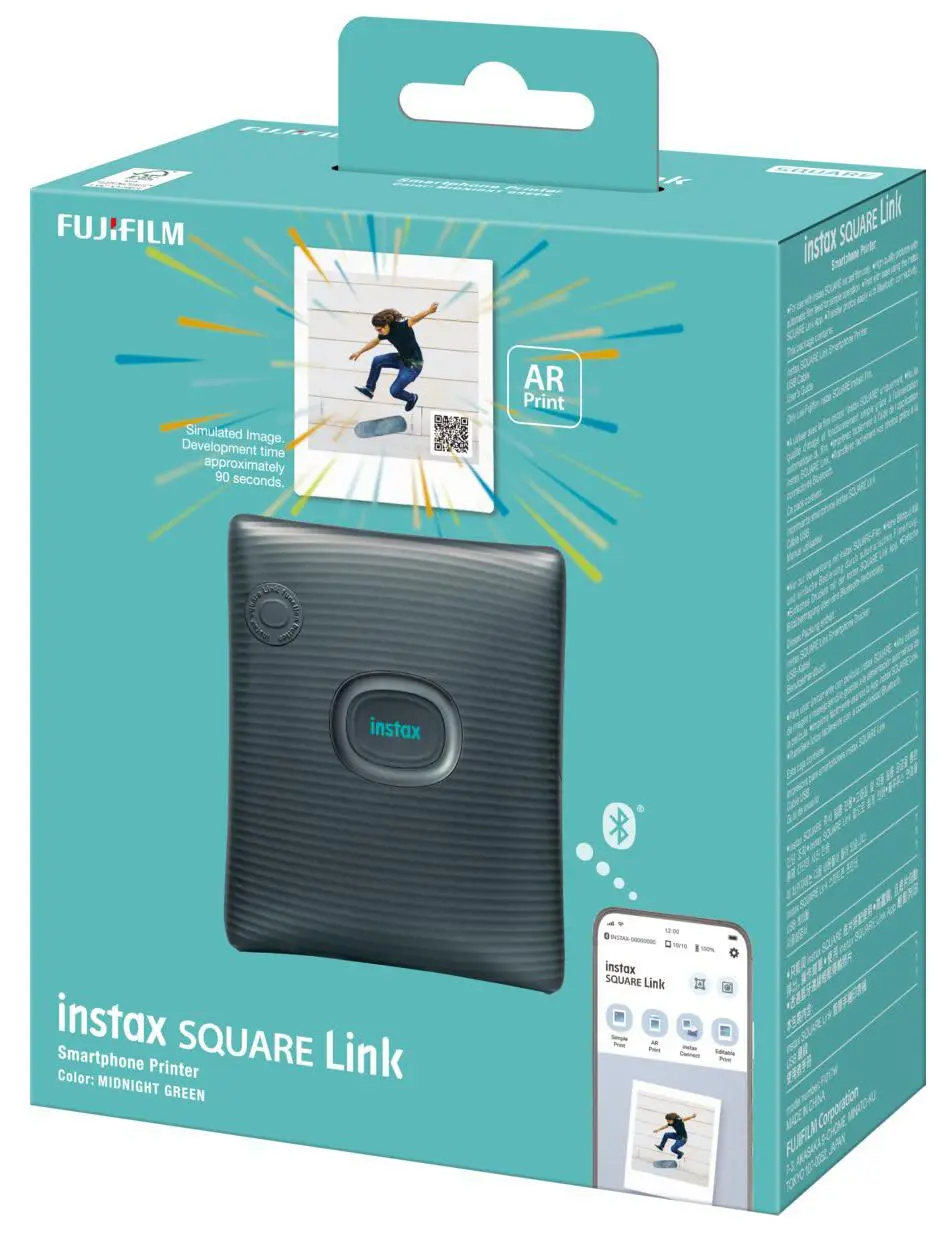 Drukarka Fujifilm Instax SQ Link Zielony