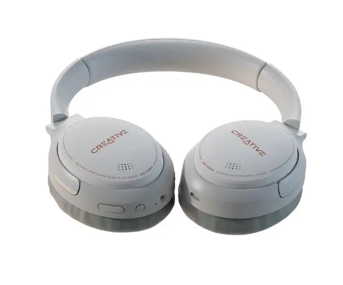 Słuchawki bezprzewodowe Creative Zen Hybrid Nauszne Bluetooth 5.0 Biały