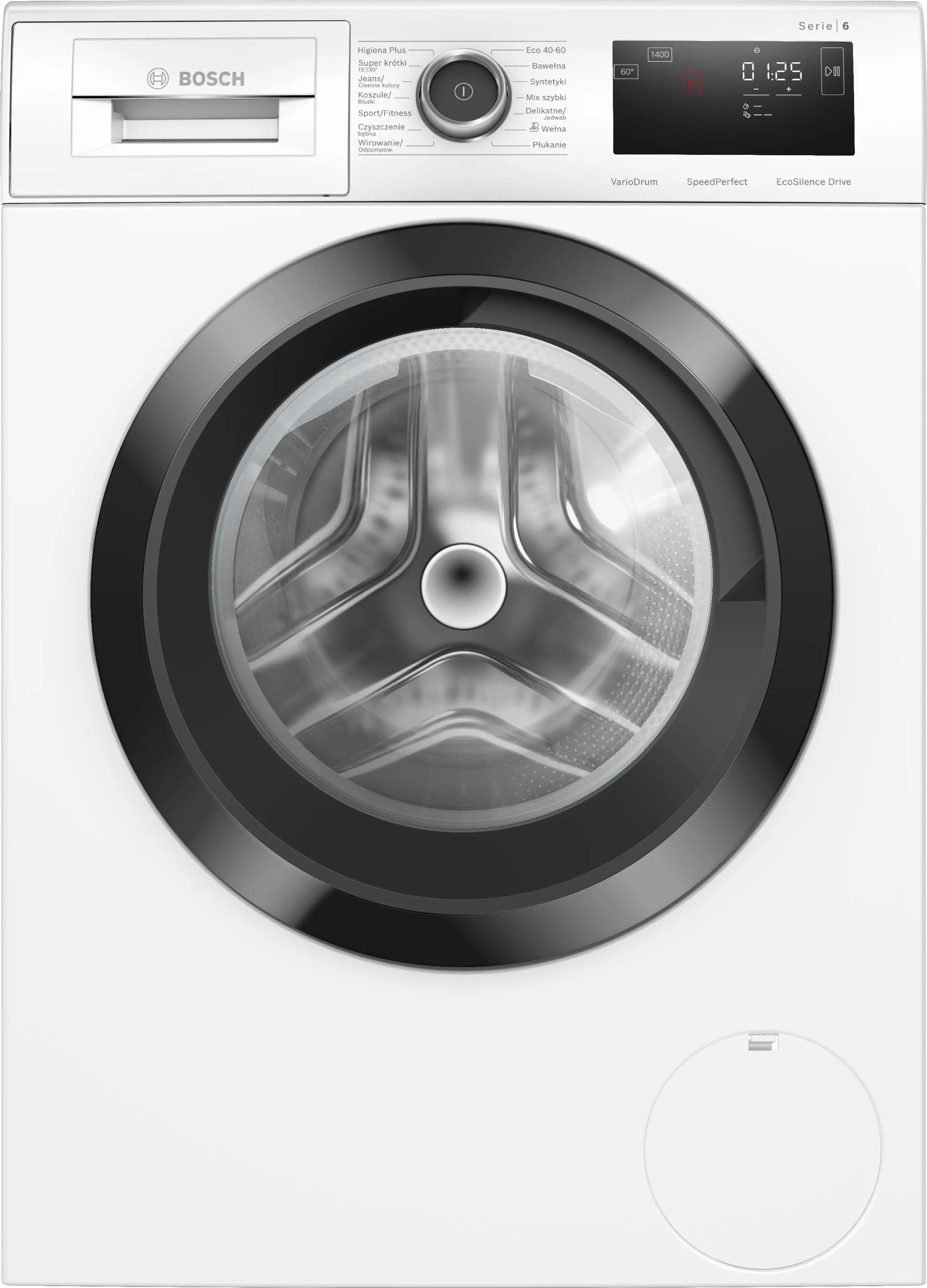 Bosch Serie 6 WAU28RHEPL 9kg 1400obr/min