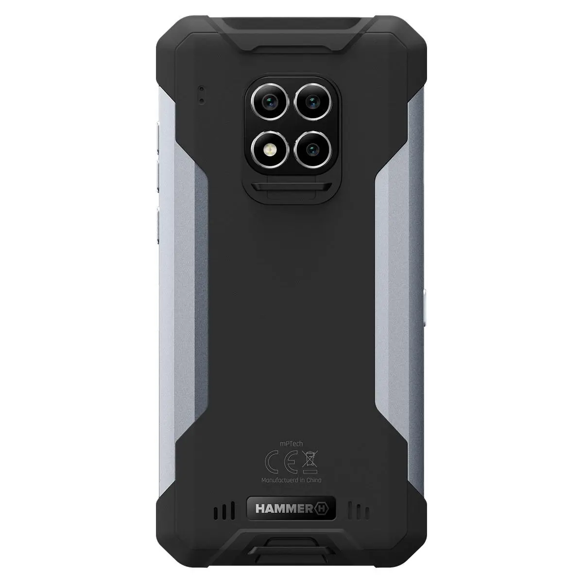 Smartfon myPhone Hammer Construction 6" 60Hz 16Mpix Czarno-Srebrny