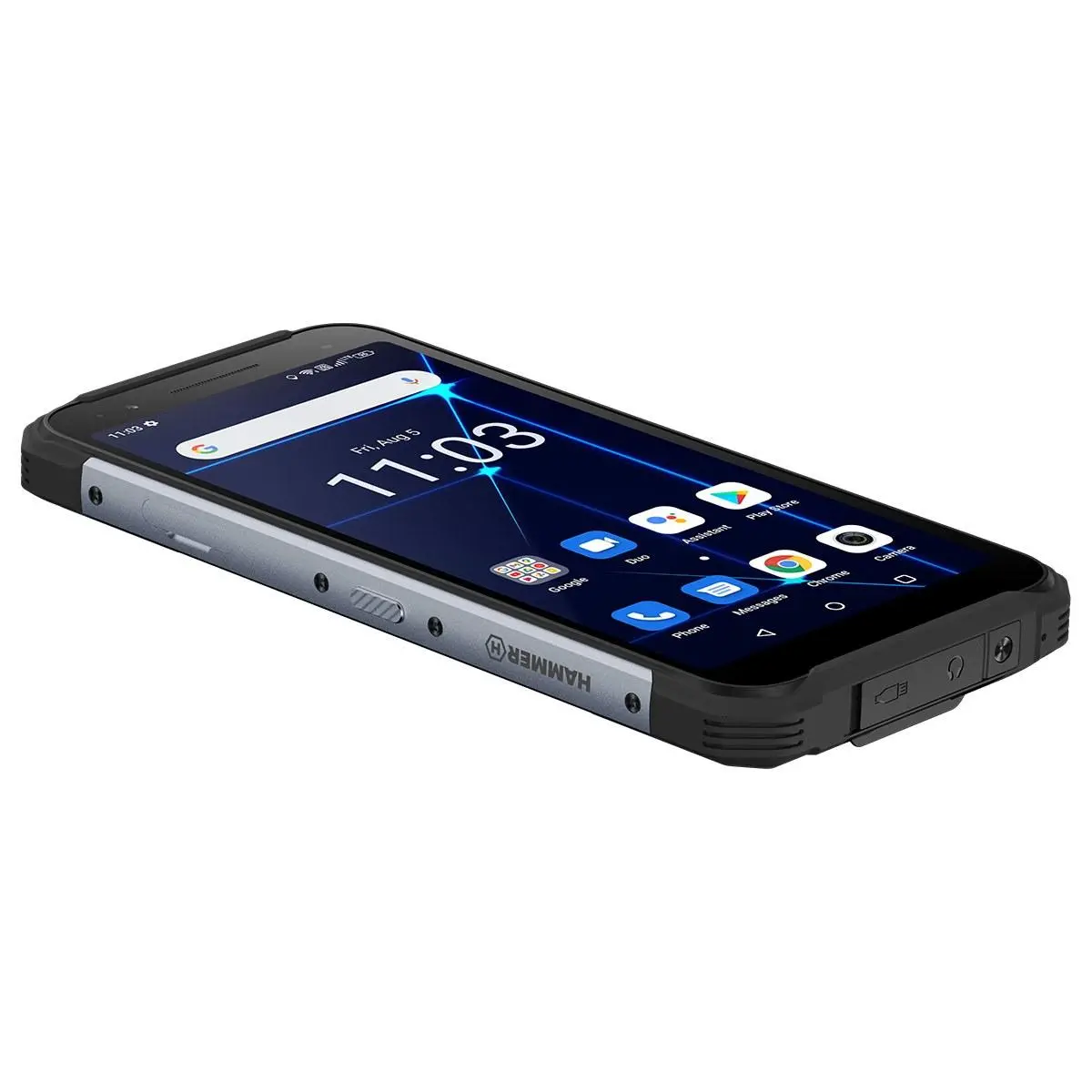 Smartfon myPhone Hammer Construction 6" 60Hz 16Mpix Czarno-Srebrny