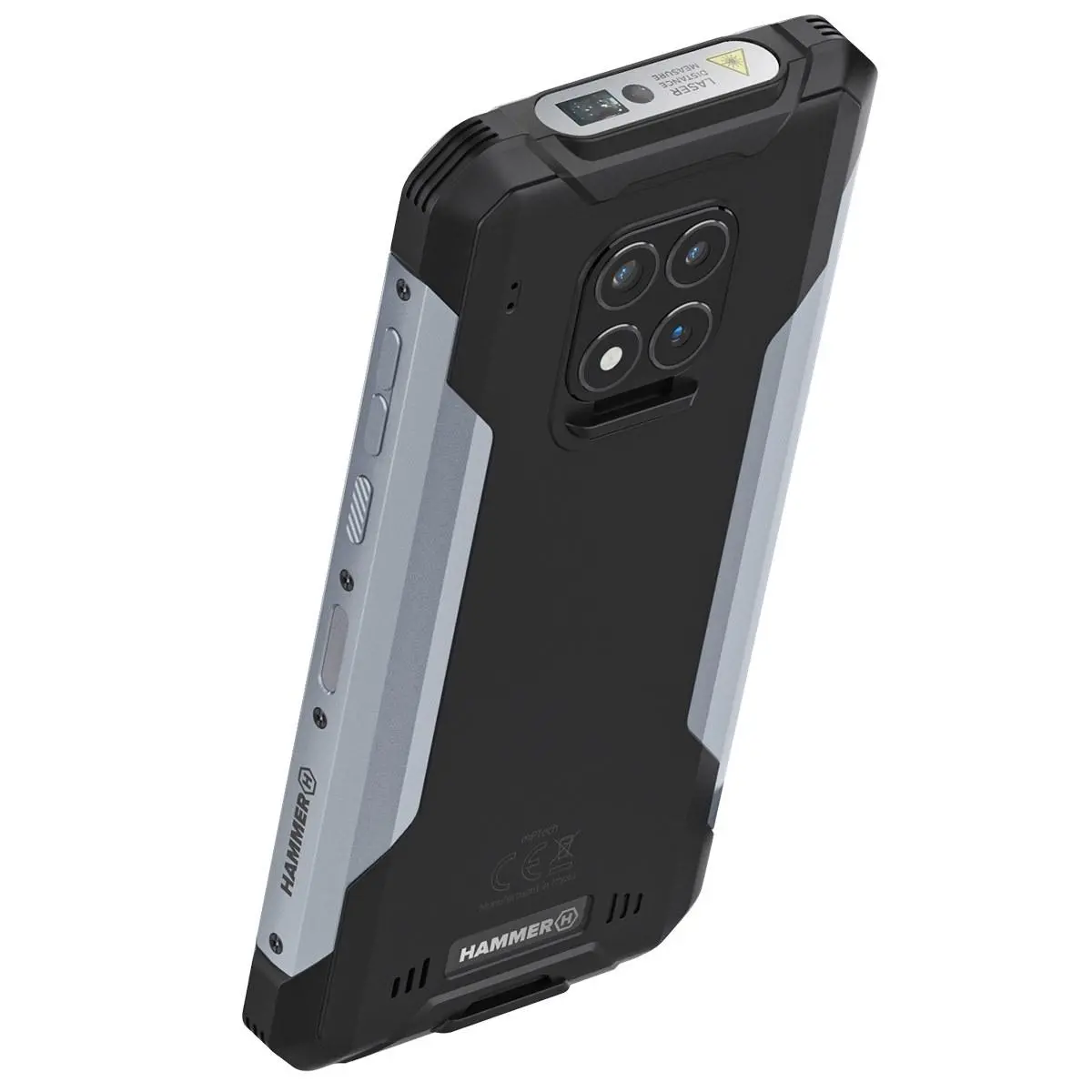 Smartfon myPhone Hammer Construction 6" 60Hz 16Mpix Czarno-Srebrny