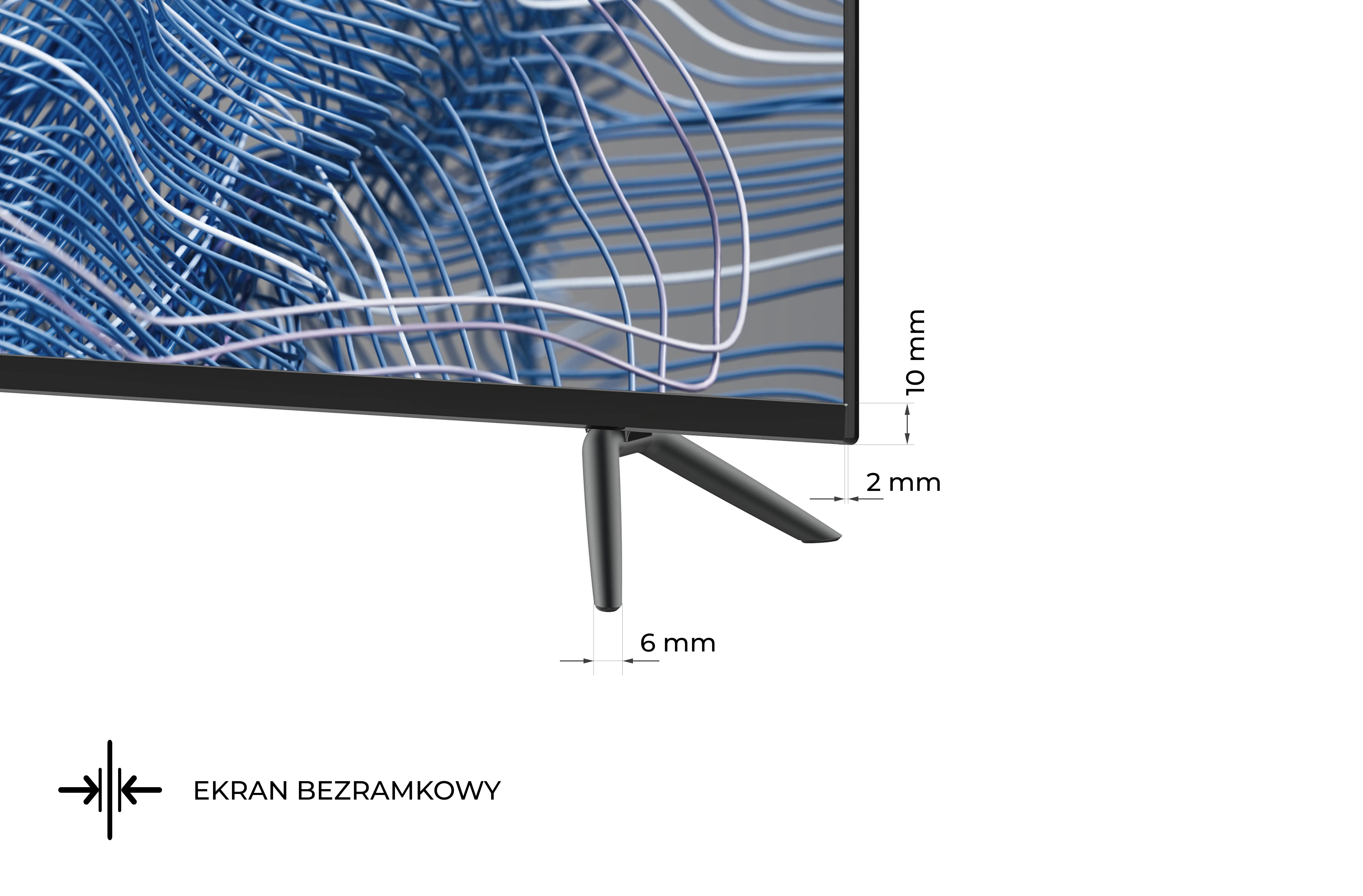 Telewizor KIVI 50U740NB 50" LED 4K Android TV HDMI 2.1 DVB-T2