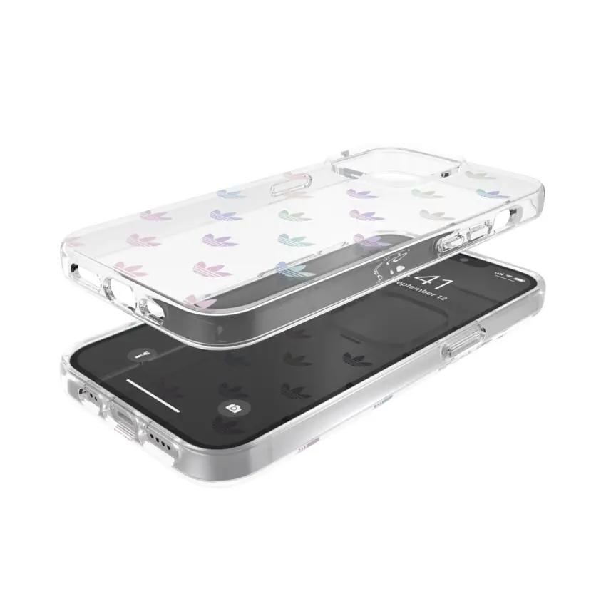Etui Adidas Snap Case Trefoil do iPhone 13/13 Pro Przezroczysty