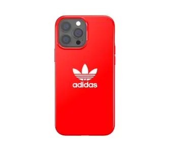 Etui Adidas Snap Case Trefoil błyszcące do iPhone 13 Pro Max Czerwony