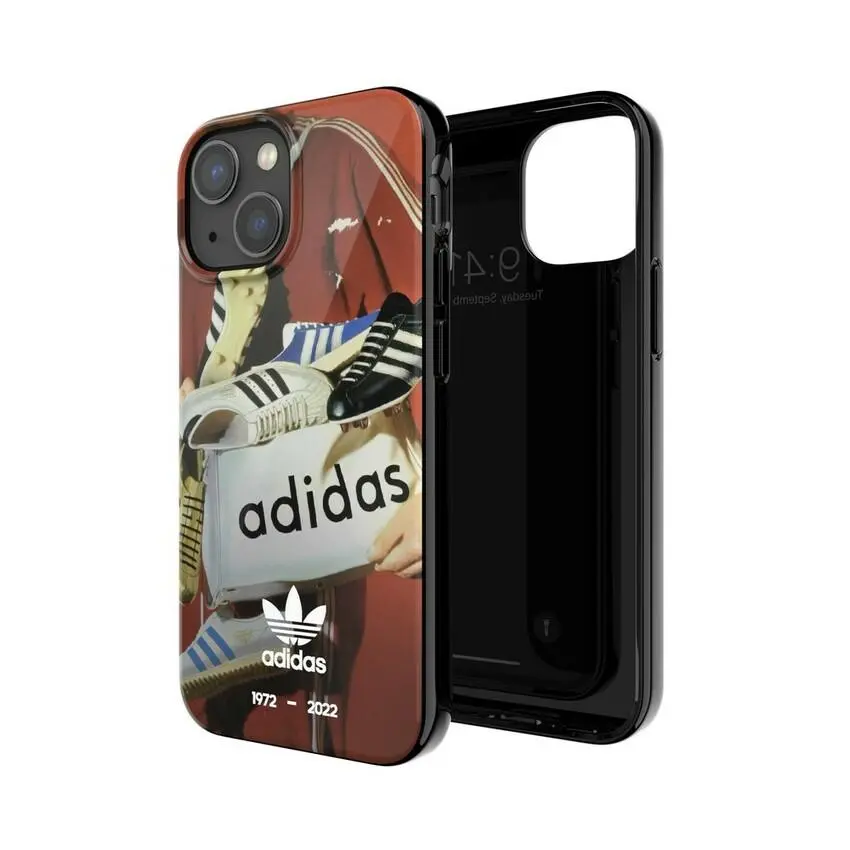 Etui Adidas Snap case 50 Years 1972-2022 do iPhone 13 Czarny