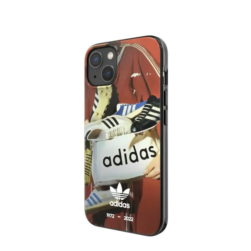 Etui Adidas Snap case 50 Years 1972-2022 do iPhone 13 Czarny