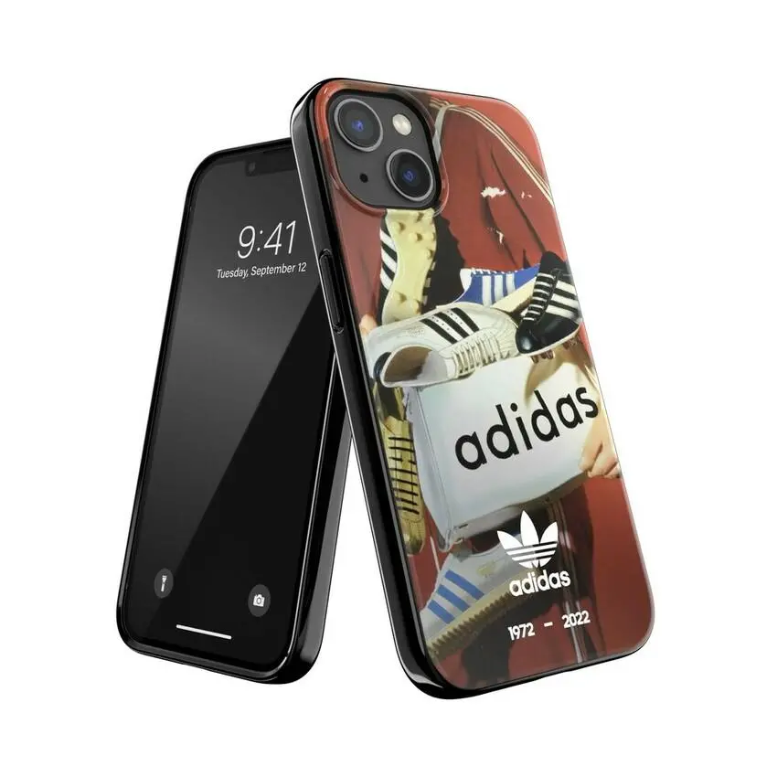 Etui Adidas Snap case 50 Years 1972-2022 do iPhone 13 Czarny