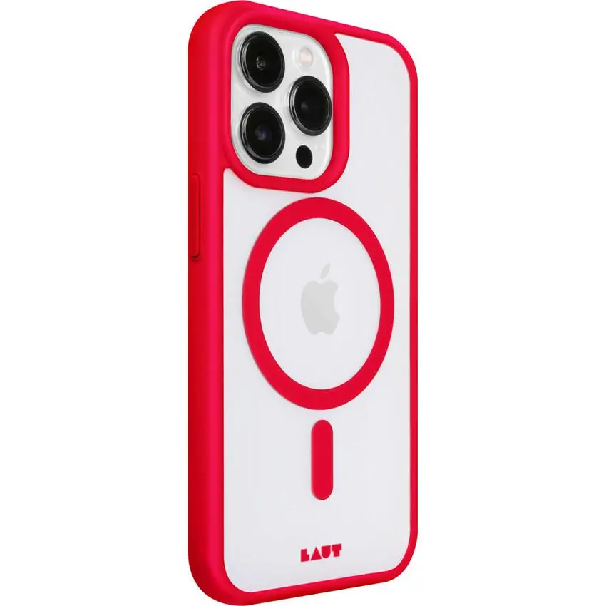 Etui Laut Huex Protect z MagSafe do iPhone 14 Pro Max Czerwony