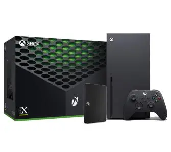 Konsola Xbox Series X 1TB z napędem + Dysk Seagate Expansion 1TB