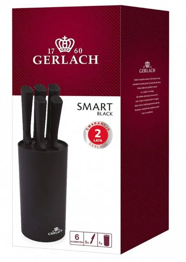 Zestaw noży Gerlach Smart 6 elementów