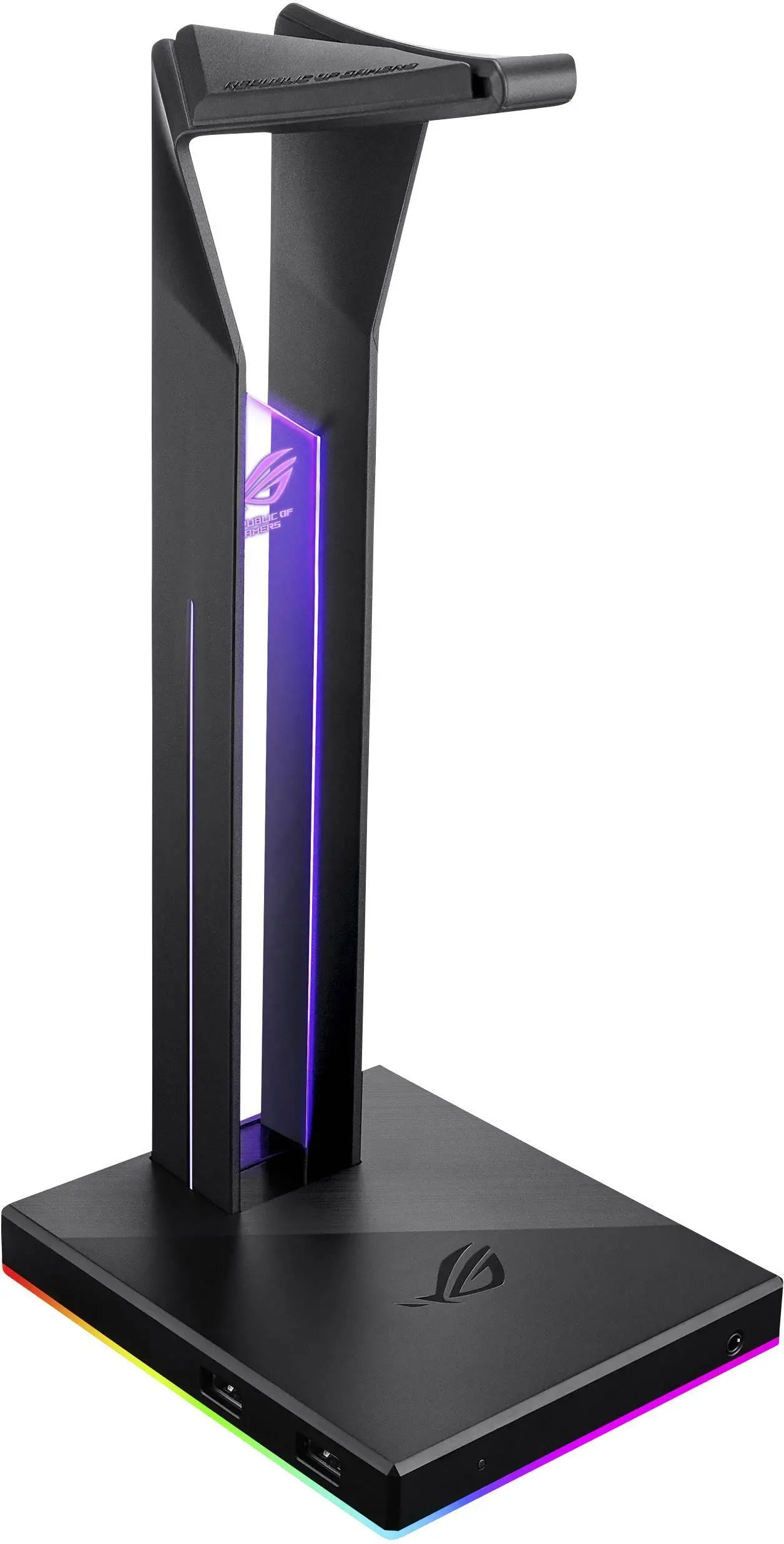 Stojak na słuchawki ASUS ROG Throne QI Czarny