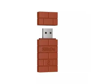 Adapter Bluetooth 8BitDo USB Wireless Adapter 2 Brązowy