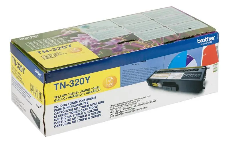 Toner Brother TN-320Y Żółty