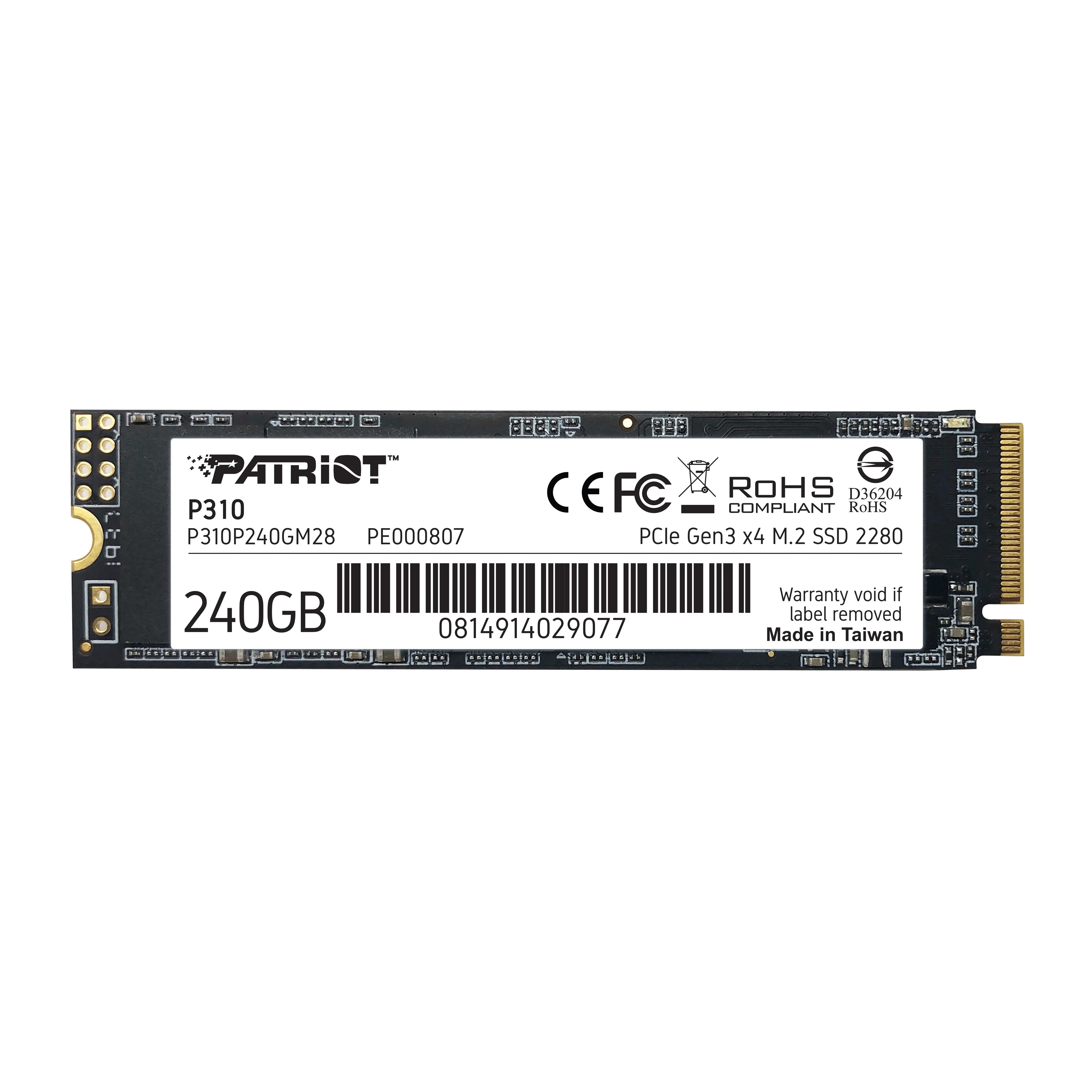 Dysk SSD Patriot P310 240GB PCIe Gen3 x4