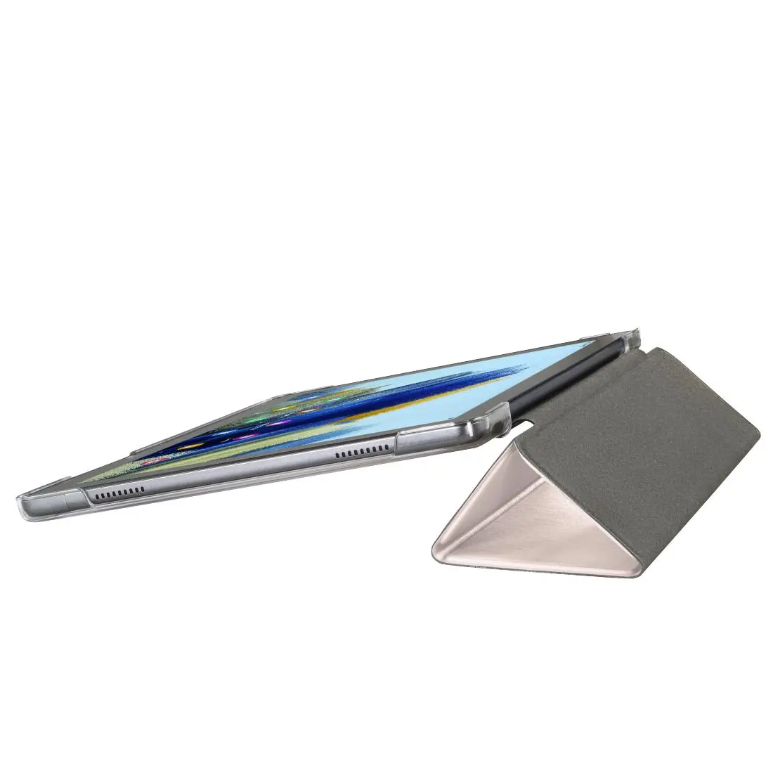 Etui Hama Fold Clear Galaxy Tab A8 10,5"  Różowy
