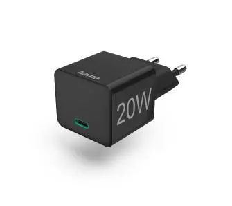 Ładowarka sieciowa Hama MINI Power Delivery Qualcomm 20W Czarny