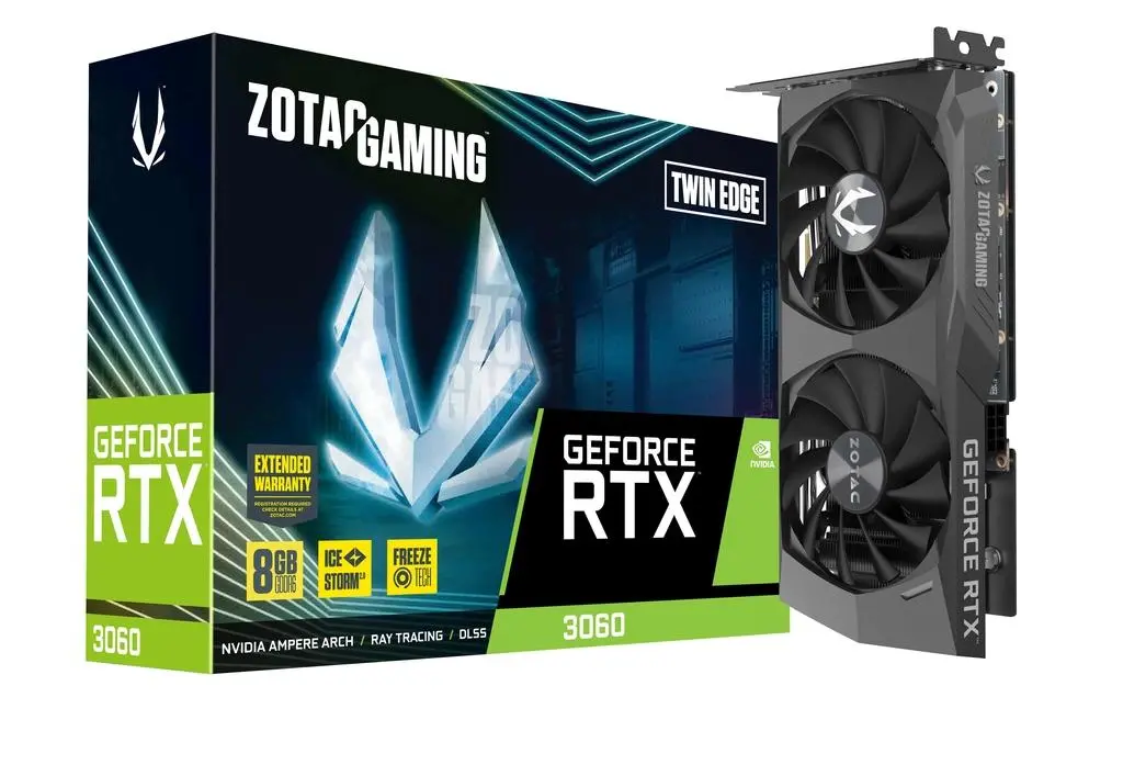 Karta graficzna Zotac GeForce RTX 3060 Twin Edge 8GB GDDR6 128bit DLSS