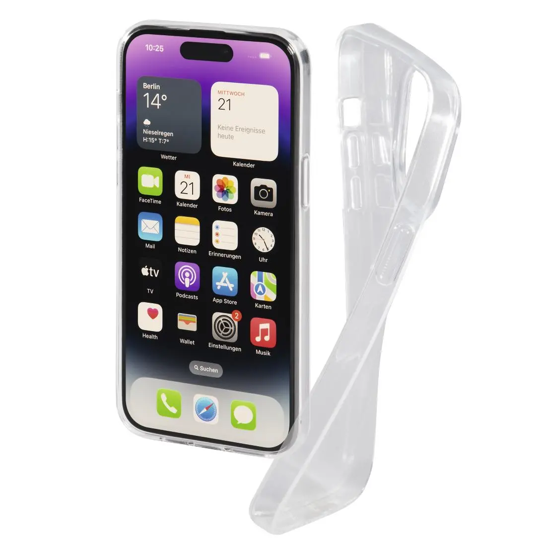 Etui Hama Crystal Clear do iPhone 14 Pro Przezroczysty