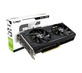 Karta graficzna Palit GeForce RTX 3050 Dual 8GB GDDR6 128bit DLSS