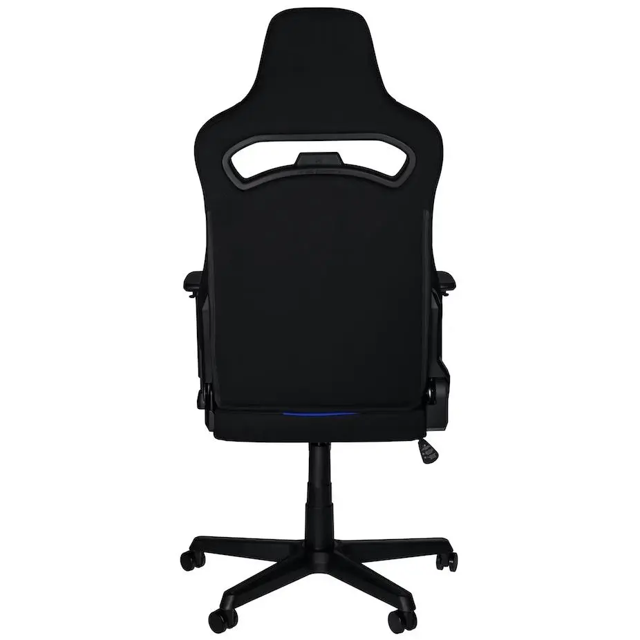 Fotel Nitro Concepts E250 Galactic Blue Biurowy do 120kg Tkanina Czarno-niebieski