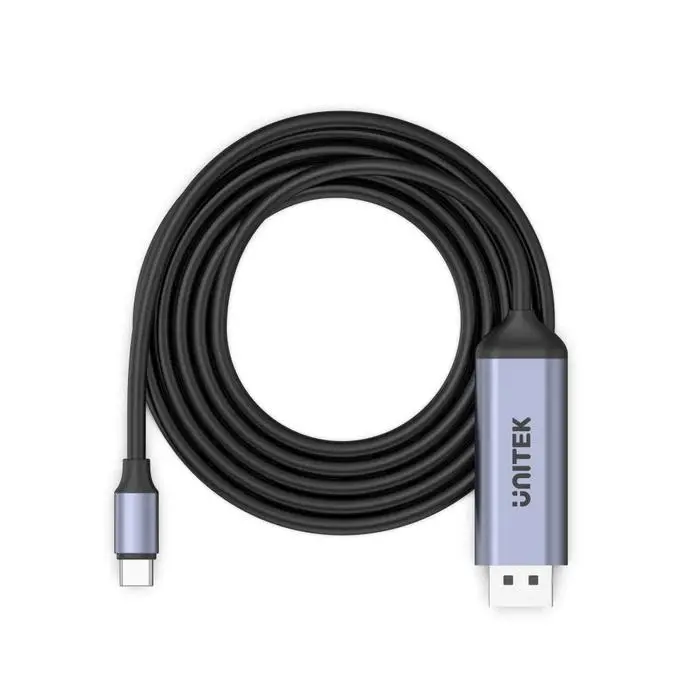 Adapter Unitek V1423C - USB-C na DisplayPort 1.4 Czarny