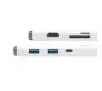 Hub USB Baseus Lite Series WKQX050102  Biały
